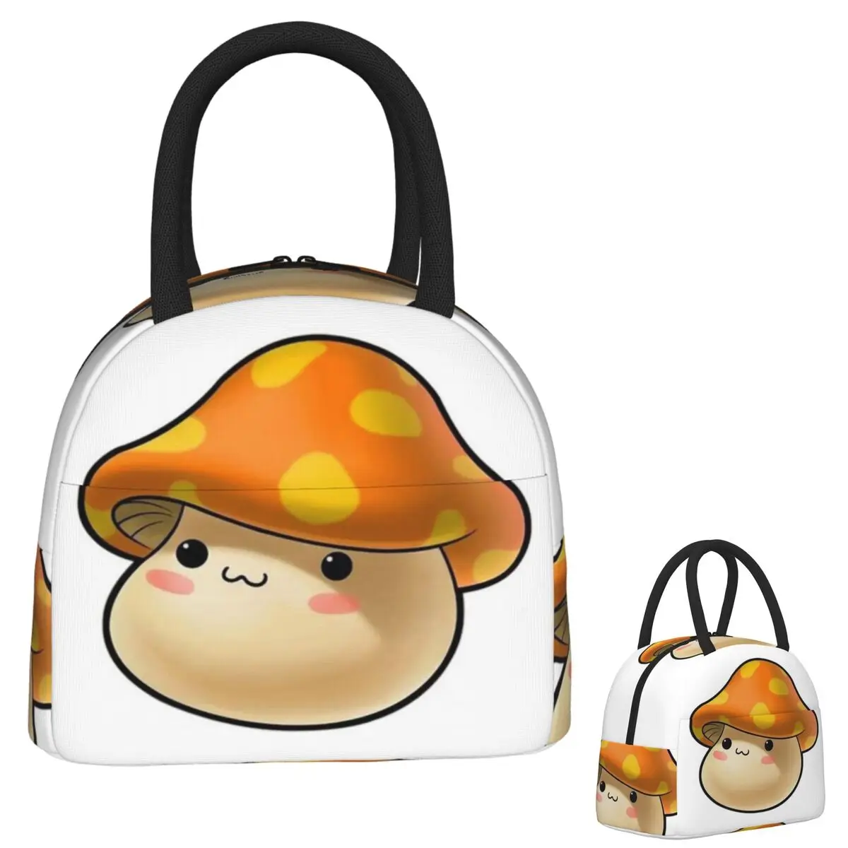 

Maplestory грибная изолированная сумка для обеда для женщин и детей портативные коробки для еды термобокс для обеда сумка