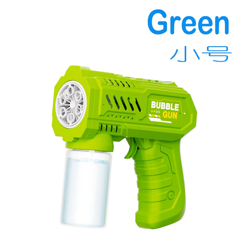 6-Loch-Seifenblasenmaschine, elektrische Seifenblasenpistole mit Licht, automatisches Seifenblasenspielzeug, Seifenblasen-Spielzeug für Kinder, Sommer-Outdoor-Spielzeug – Detail 8