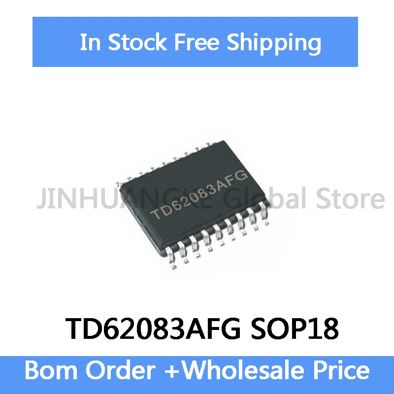 10-100Pcs TD62083 TD62083AF TD62083AFG SOP-18 driver chip In Stock IC Wholesale