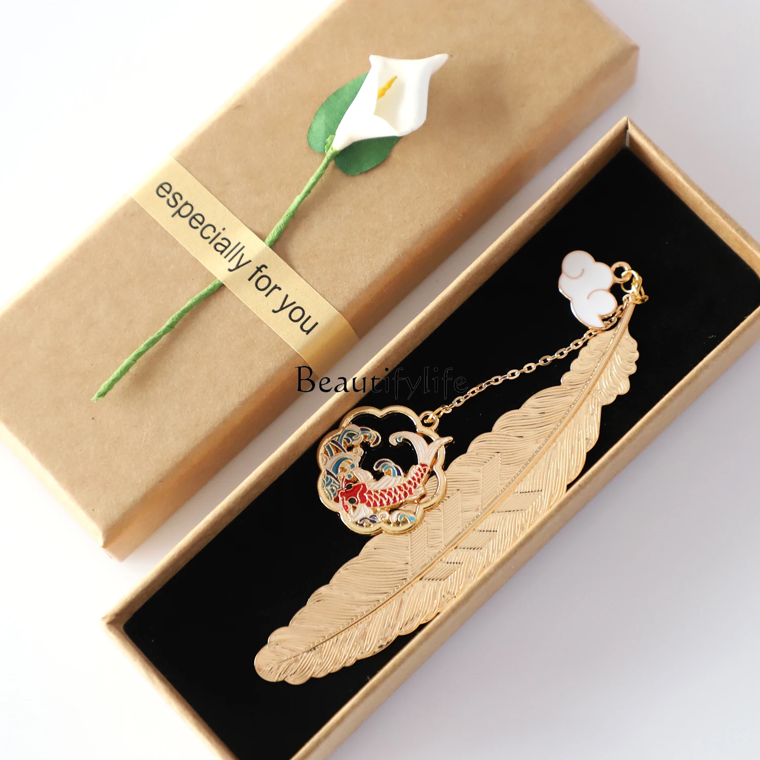 Koi Palace Bookmark Graduation Gift Birthday Gift