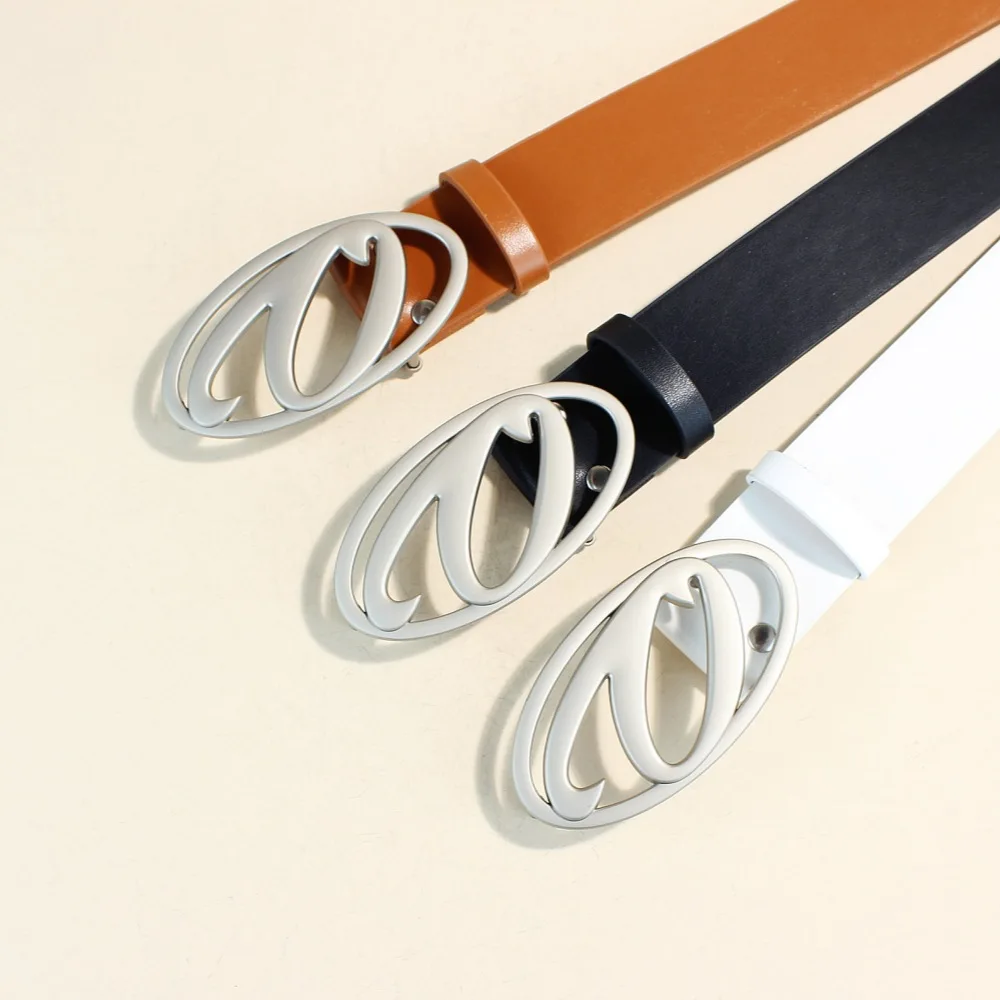 Designer Gürtel Für Frauen Hohe Qualität Luxus Y2K Weibliche Taille Schwarz Pu Leder Bund Mädchen Jeans Punk Korsett Gürtel GothK