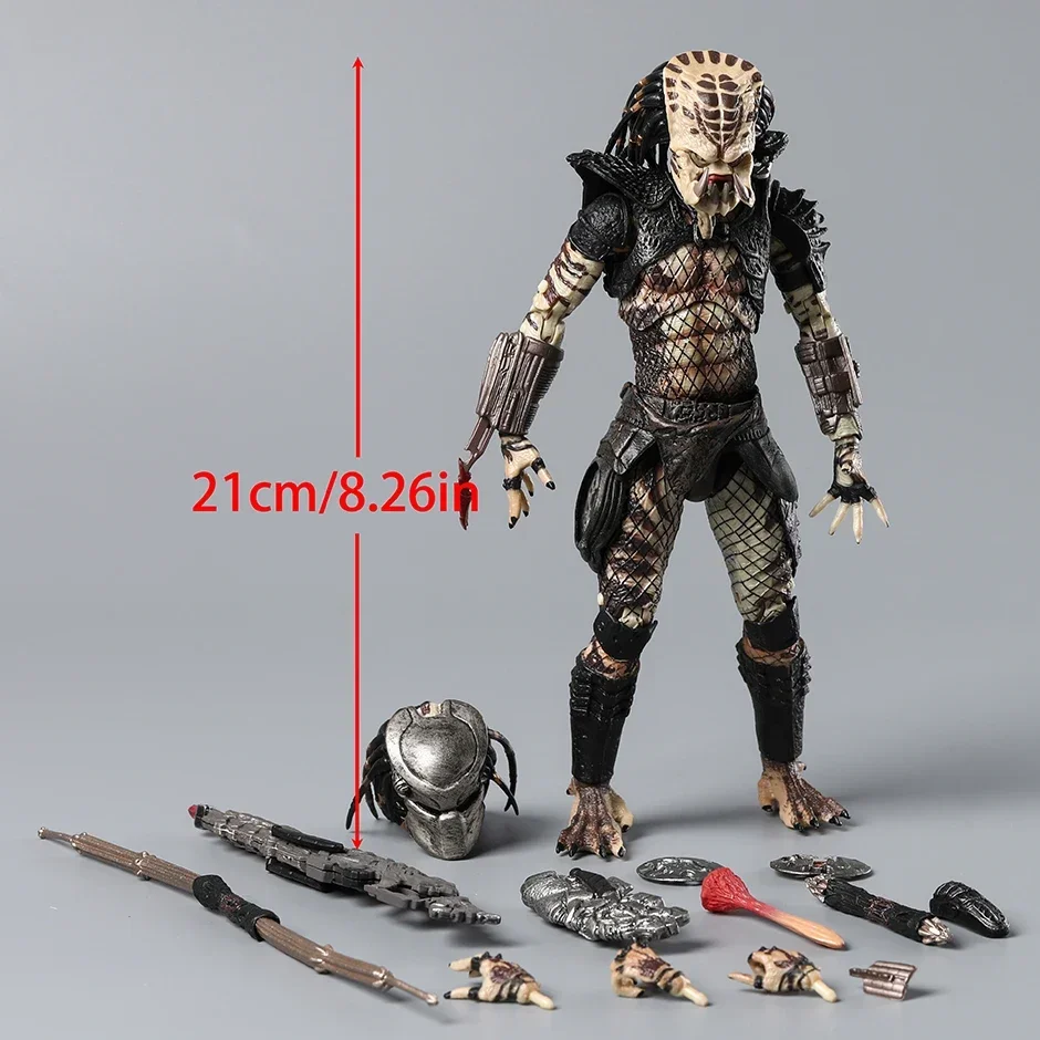 NECA Predator 2 Scout Predator Joints Moveable Action Figure Model Toy