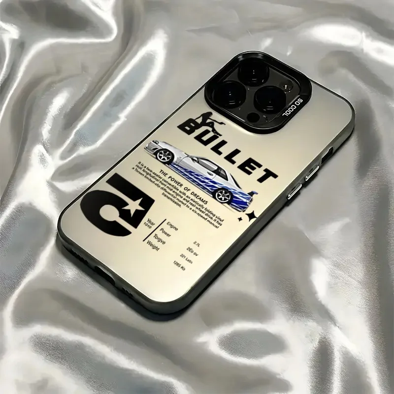 Blue Racing Car Phone Case For Xiaomi 17 Pro Max 15 T PRO 14 T PRO 13 T PRO 12 T PRO Mi 11 Lite 5G Soft IMD PC Shockproof Cover view 6