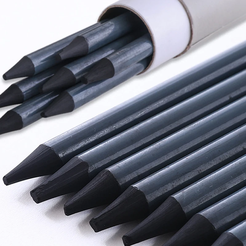 7pcs Charcoal Pencil Set,4 Soft 2 Middle 1 Hard,Professional Student Fine Arts,Drawing,painting,Art Supplies 201