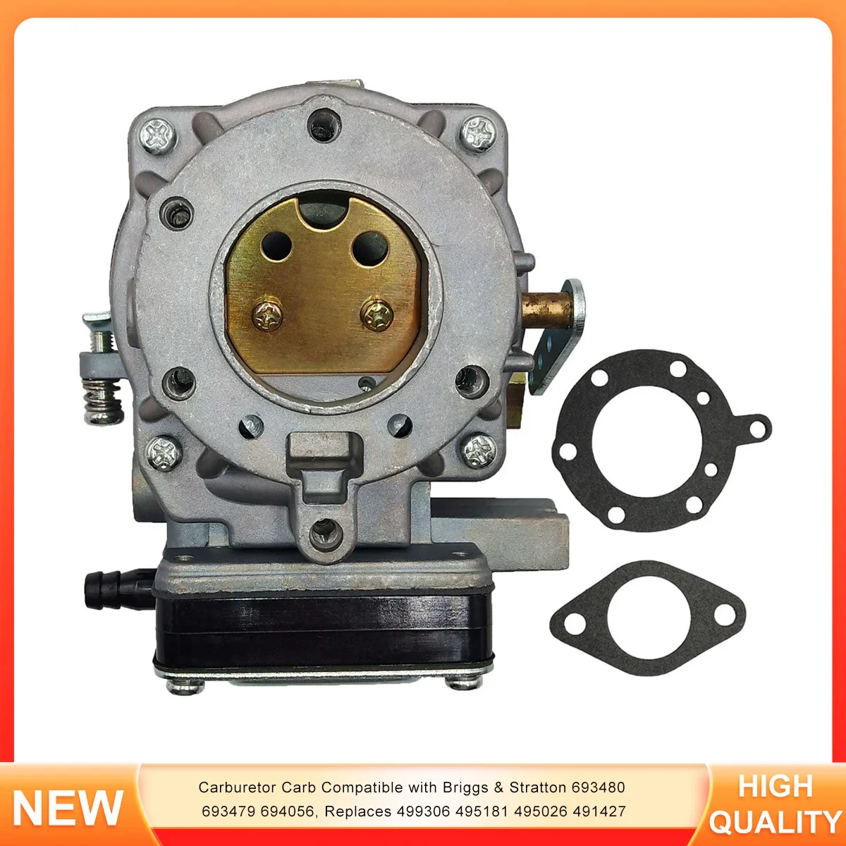 

Carburetor Carb Compatible with Briggs & Stratton 693480 693479 694056, Replaces 499306 495181 495026 491427