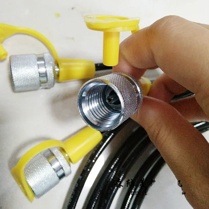 pressure hose assembly 63Mpa pressure measuring joint excavator hydraulic system test tubing pressure gauge line M16x2.0 G1/4
