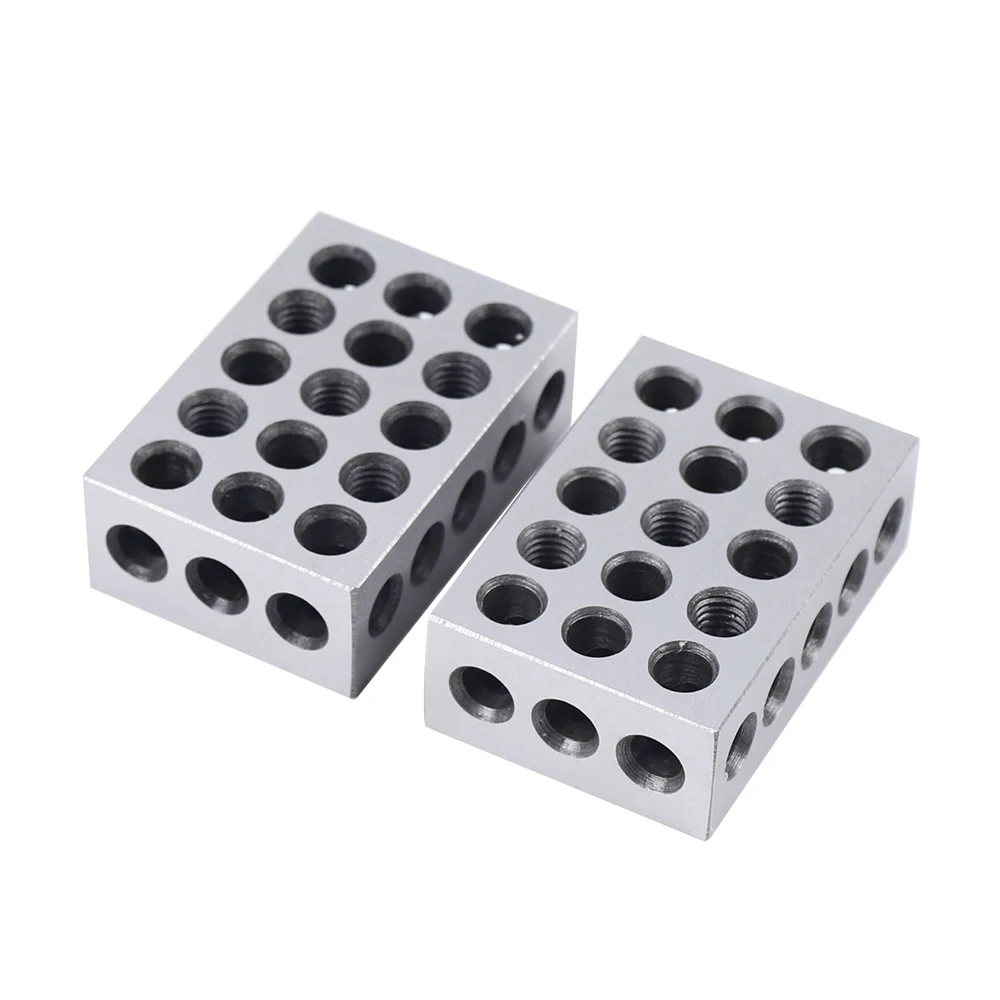 5 Matched1-2-3 Blocks Set Ultra Precision 23 Holes 0.0001