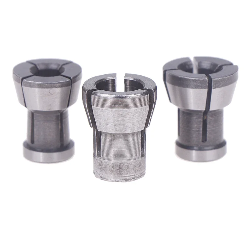 3pcs M17 6/6.35/8mm Collet High Precision Chuck Adapter Engraving Trimming Machine Router Milling Cutter Accessories