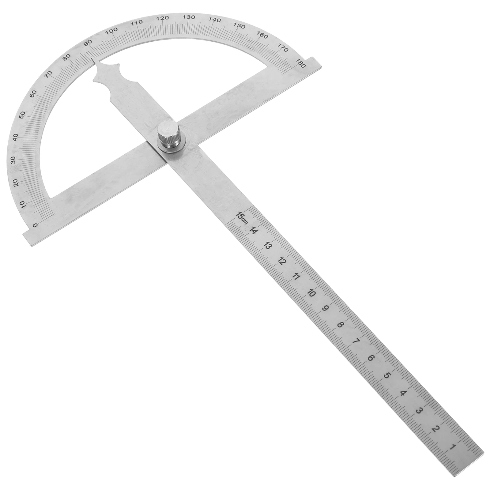 Stainless Steel 150x150mm Protractor Ruler High Precision Woodworking Tools Angle Machinist Engineer Ruler