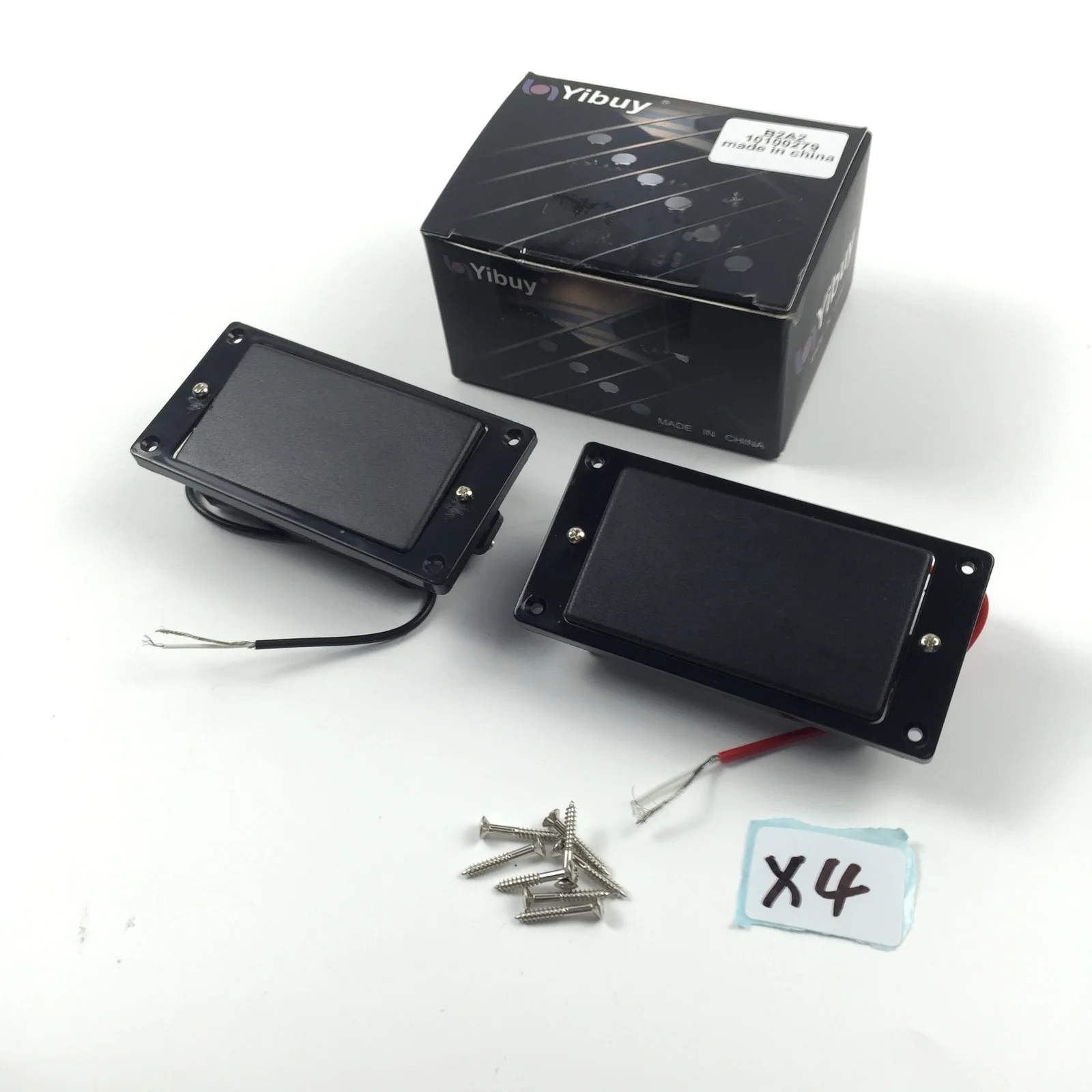8pcs Electric Guitar Dual Coil Pickup, 8.5x3.7x2.2 Cm