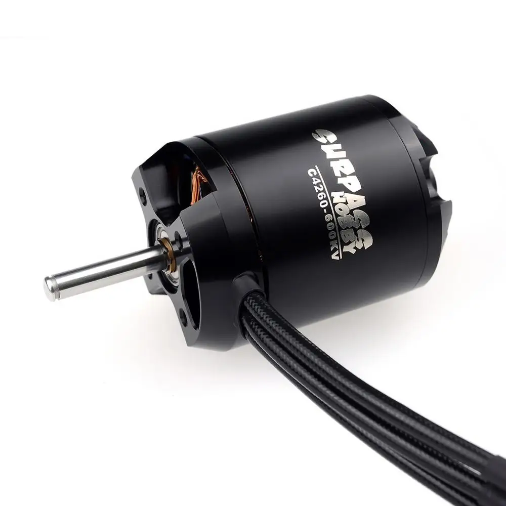 SURPASS HOBBY 3530 C4260 500KV 600KV Brushless Motor for RC Drone Fixed-wing Glider Aircraft Model Accessories