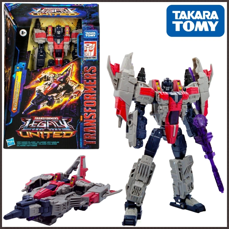 Takara Tomy Transformers G Series Legendary Alliance V Level Starscream Figure Model Anime Action Deformation Robot Car Kid Gift