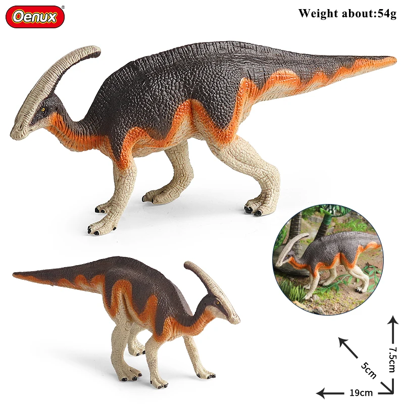 Oenux Jurassic Dinosaur Triceratops T-rex Baryonyx Spinosaurus Model Action Figures Animal Figurines Halloween Gift Kids Toy
