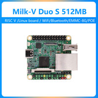 Milk-V Duo S 512MB DRAW SG2000 RISC V Linux board 8KB SRAM WiFi/BT CPU 1GHz USB 2.0 100Mbps Ethernet RJ45