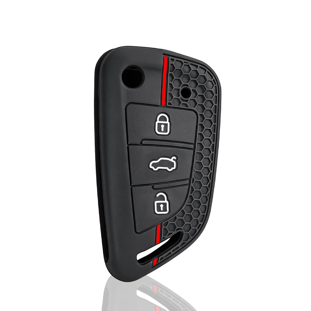 Silicone Key Cover For VVDI2 Wire Xhorse MINI XHORSE VVDI Universal Flip Key Caps Car Key Case Organizer Auto Accessories Shell