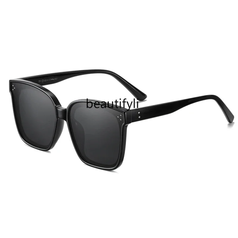 

Sunglasses for women with big faces and thin, polarized sunglasses, UV protection for driving