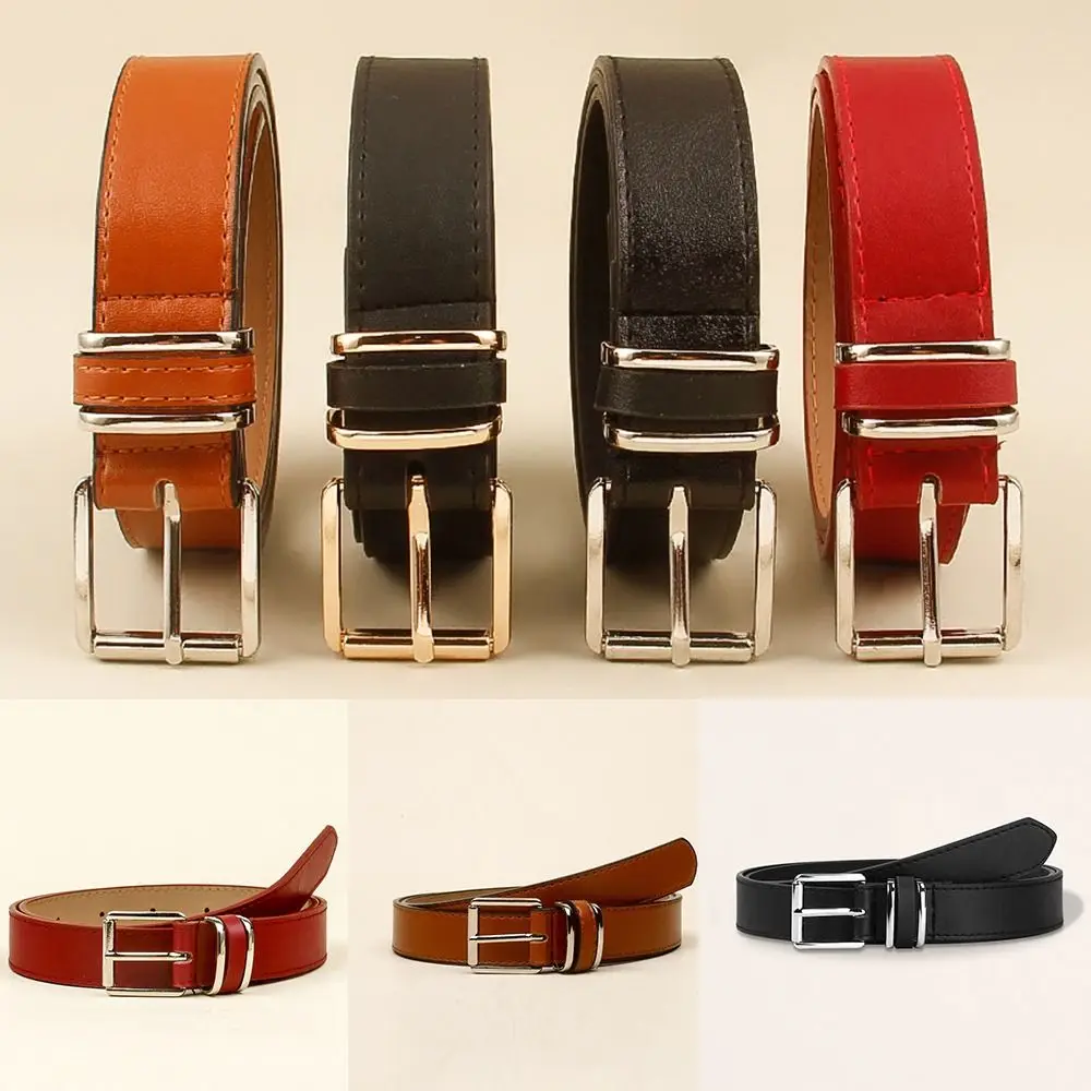 

Women Fashion Luxury Design Leather Wide Belt Casual Trendy Business Waist Strap Classic Versatile Trouser Dress Belts Gifts