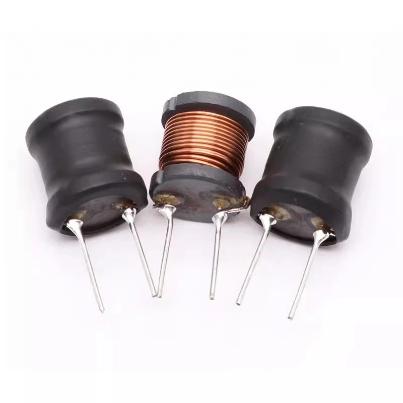 1/10PCS I-inductor14X15 1mH 2.2mH 3.3mH 4.7mH 10mH 30mH In-line inductor coil