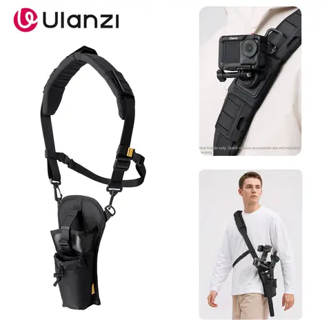 Ulanzi CB01 Camera Stabilizer Shoulder Holster Portable Bag For Dji Roni Gimbal RS3 Mini/RS3/RS4 Mini/RS4Pro Neck Sling Strap