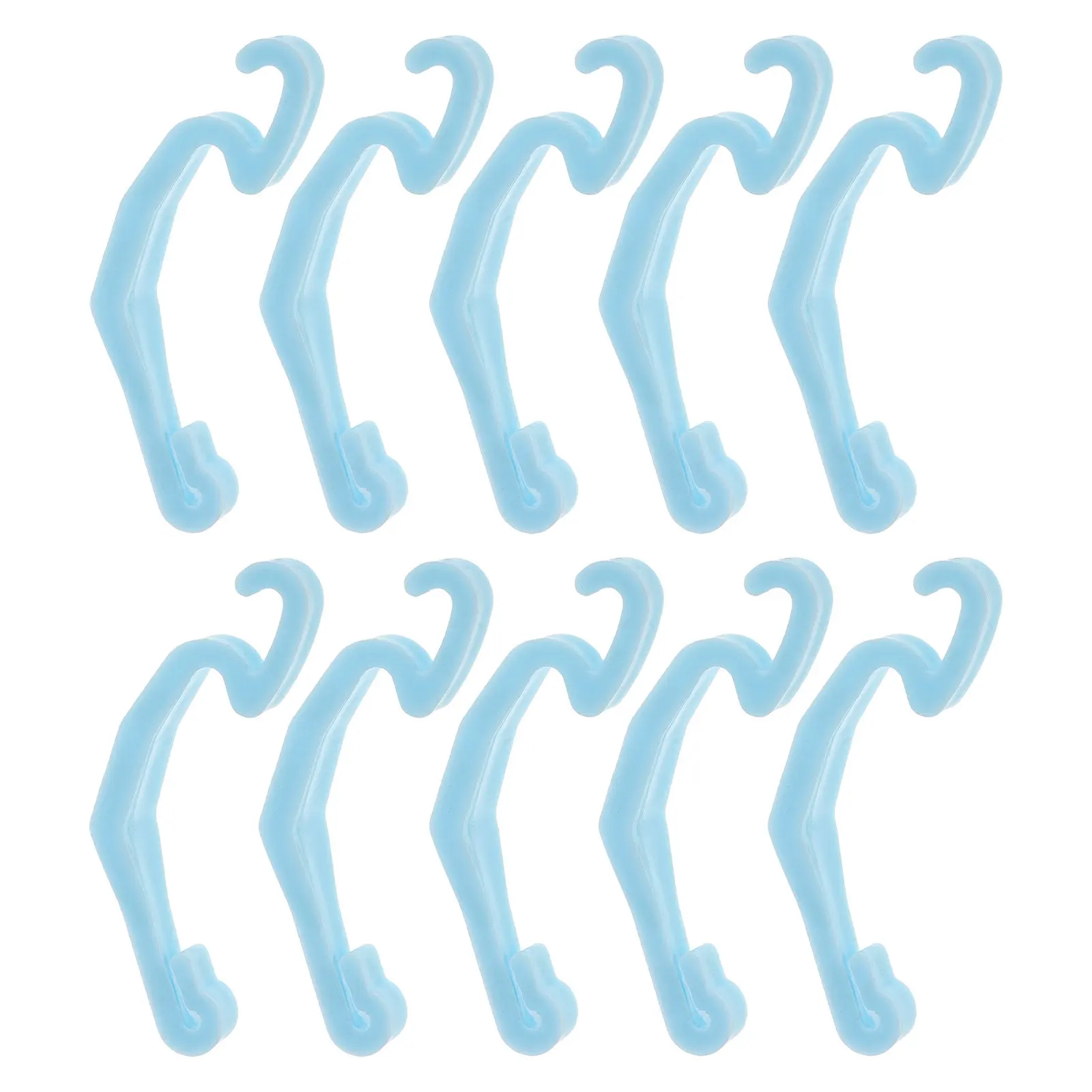

20Pcs Baby Fence Fixed Side Clips Plastic Lock Clips for Indoor Safety Fence Connector Clamps Replacement Buckles for Pet Cage