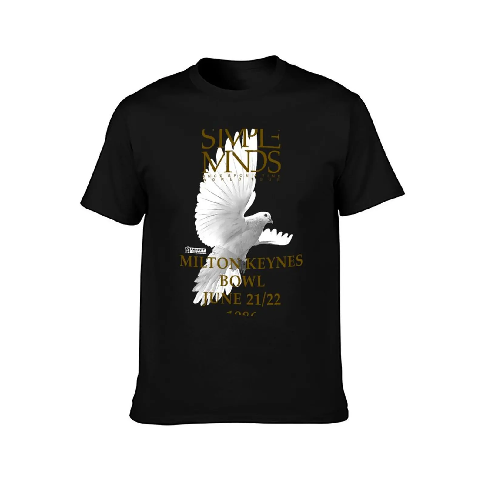 Simple Minds - Once Upon a Time - Milton Keynes T-Shirt vintage clothes plus size tops t shirts for men pack