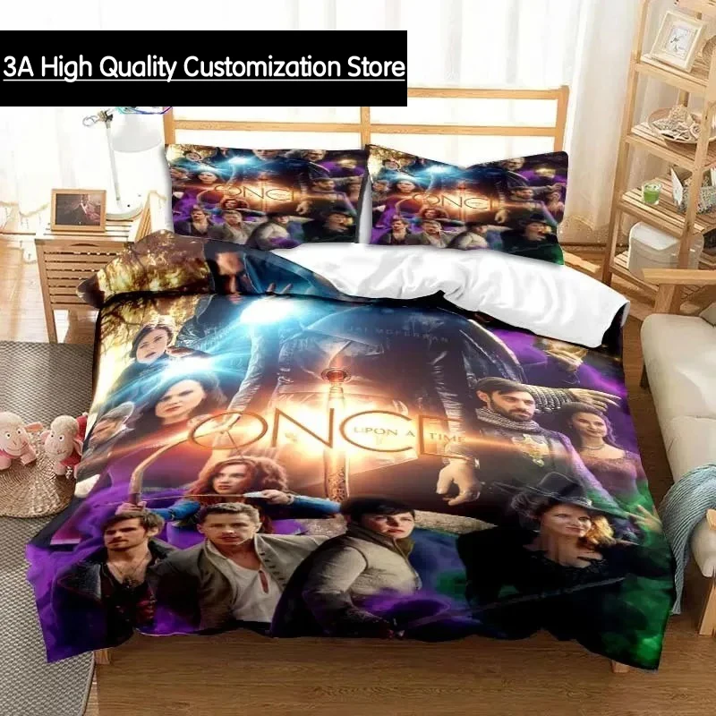 

Комплект постельного белья Fantasy Adventure Once Upon A Time Single Twin Full Queen King Size, комплект постельного белья для взрослых и мальчиков, подарок для спальни