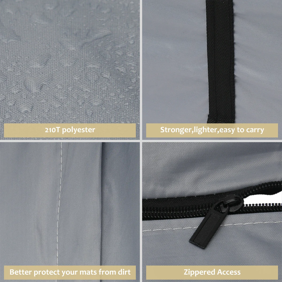 Cushion Storage Bag Large Capacity Furniture Protective Cover Waterproof Anti-UV Rectangle Rip Proof Christmas Tree Storage Bag