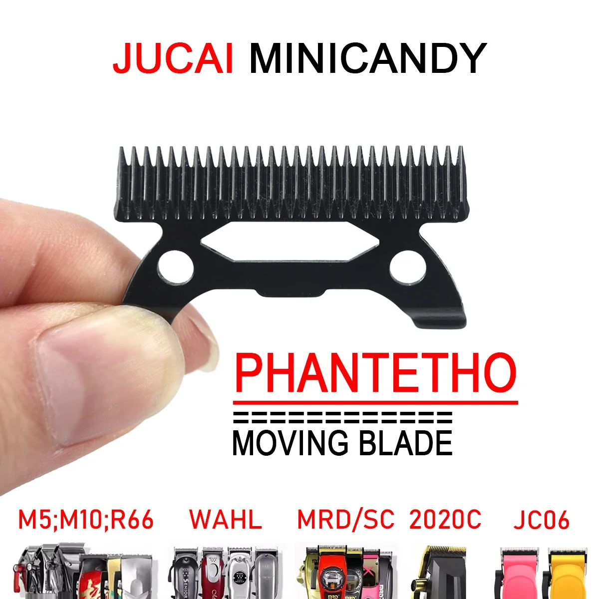 Replacement Original PHANTECHO Moving Blade Clipper Accessories for JUCAI JC06  V003 R66 M10 Madeshow Wmark Kulilang VGR