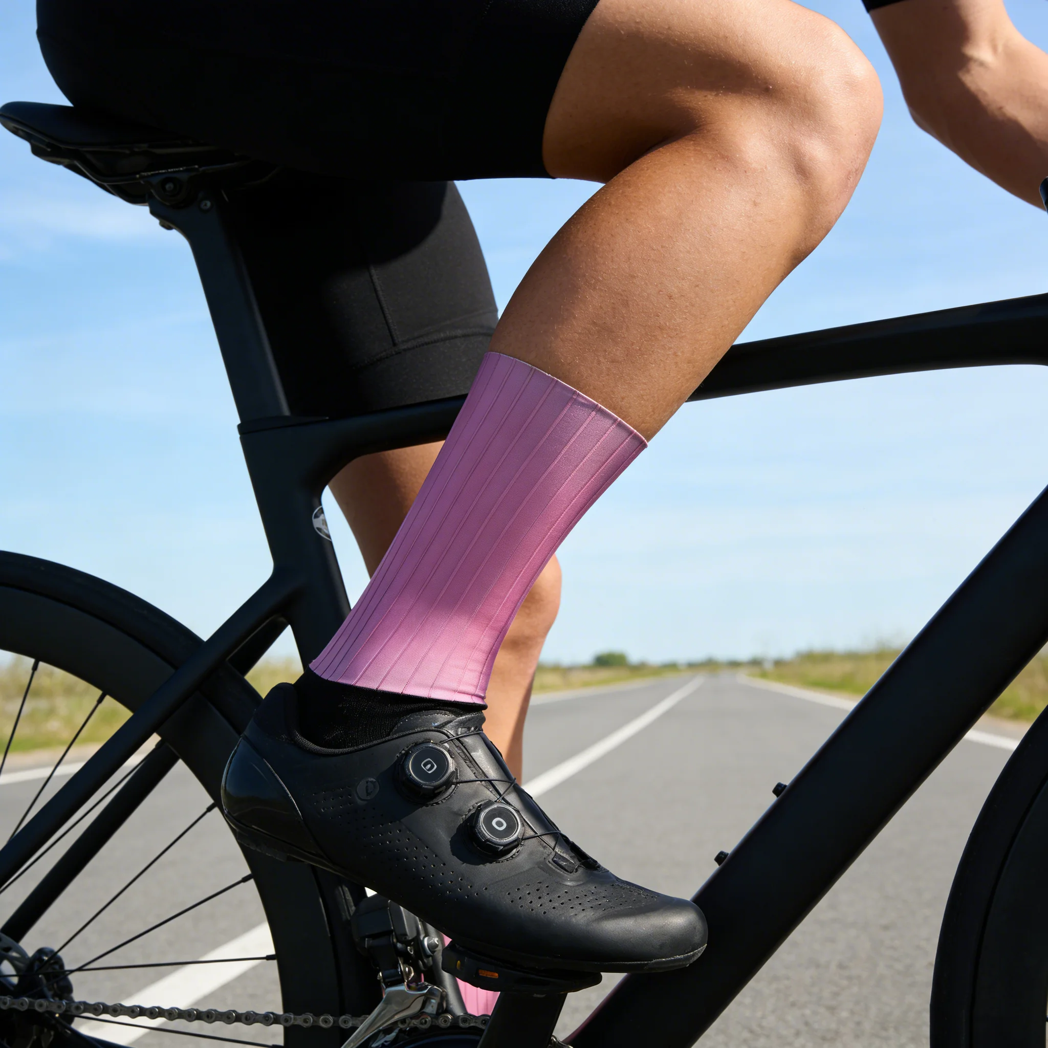 

Socks Aero Silicone Seamless Anti Breathable Slip New Cycling Socks Men Women Road Bike Calcetines Ciclismo