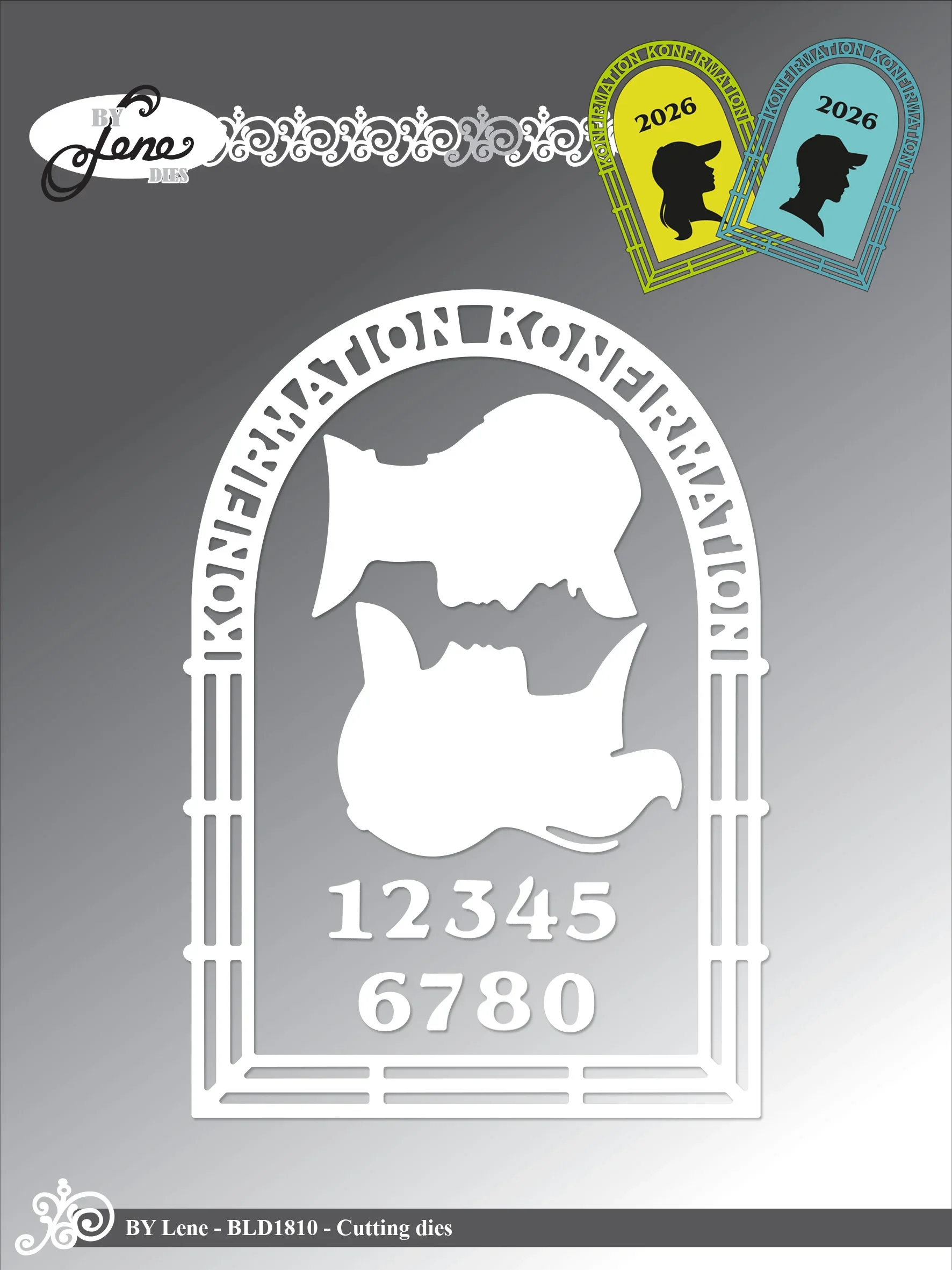 عمود الزجاجة وقوالب القطع المعدنية الجديدة على شكل قلب سجل القصاصات مذكرات الديكور قالب النقش لتقوم بها بنفسك بطاقات المعايدة اليدوية #2