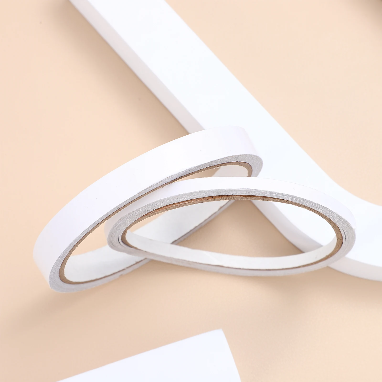 

6mm 9mm 12mm Double Sided Tape 7 5M Heavy Duty Adhesive Paper Craft Scrapbooking Office Use Strong Bonding No Residue