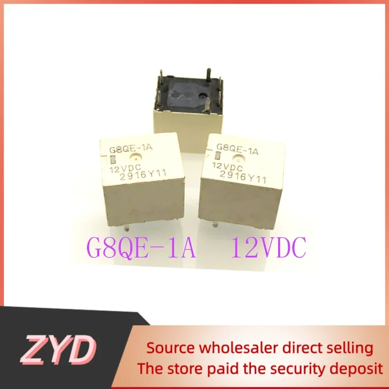 For OMRON Relay G8QE-1A 12VDC DC12V Car for the Repair of Power Steering Unit Electric FOR TOYOTA/CITROEN/PEUGEOT Replace Parts