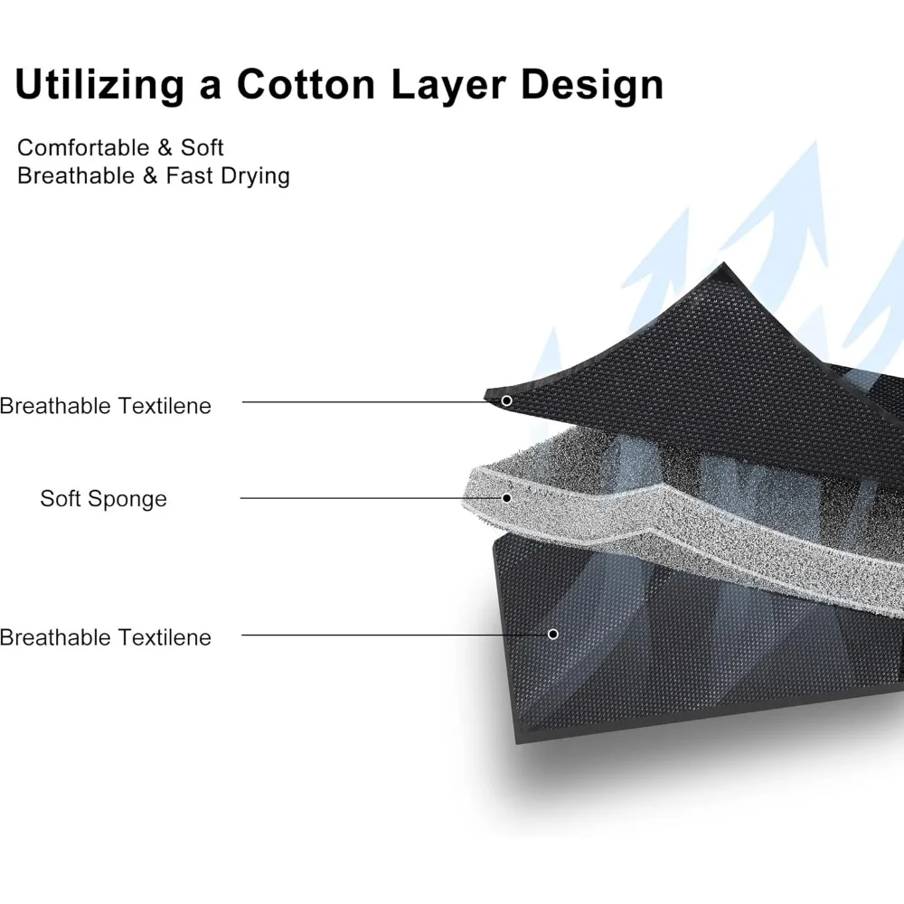 屋外パティオ折りたたみ椅子 2 個セット、屋外リクライニングキャンプチェア、柔らかい綿パッド入りシート、調節可能な高い背もたれ P