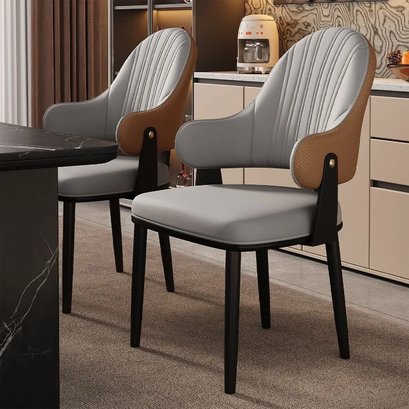 

Minimalist Lounge Dining Chairs Kitchen Relaxing Comfortable Luxury Dining Chair Waiting Room Accent Dining Room Furniture