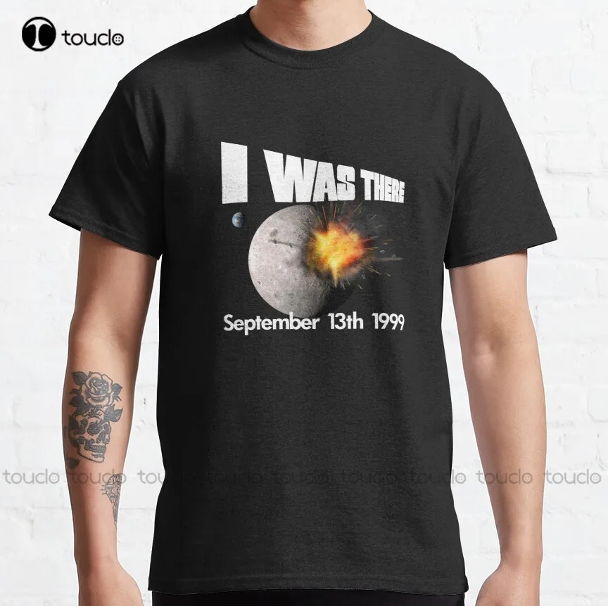 I Was There In 1999 Space:1999 T-Shirt Hip Hop Shirts For Men Fashion Design Casual Tee Shirts Tops Hipster Clothes Xs-5Xl Retro