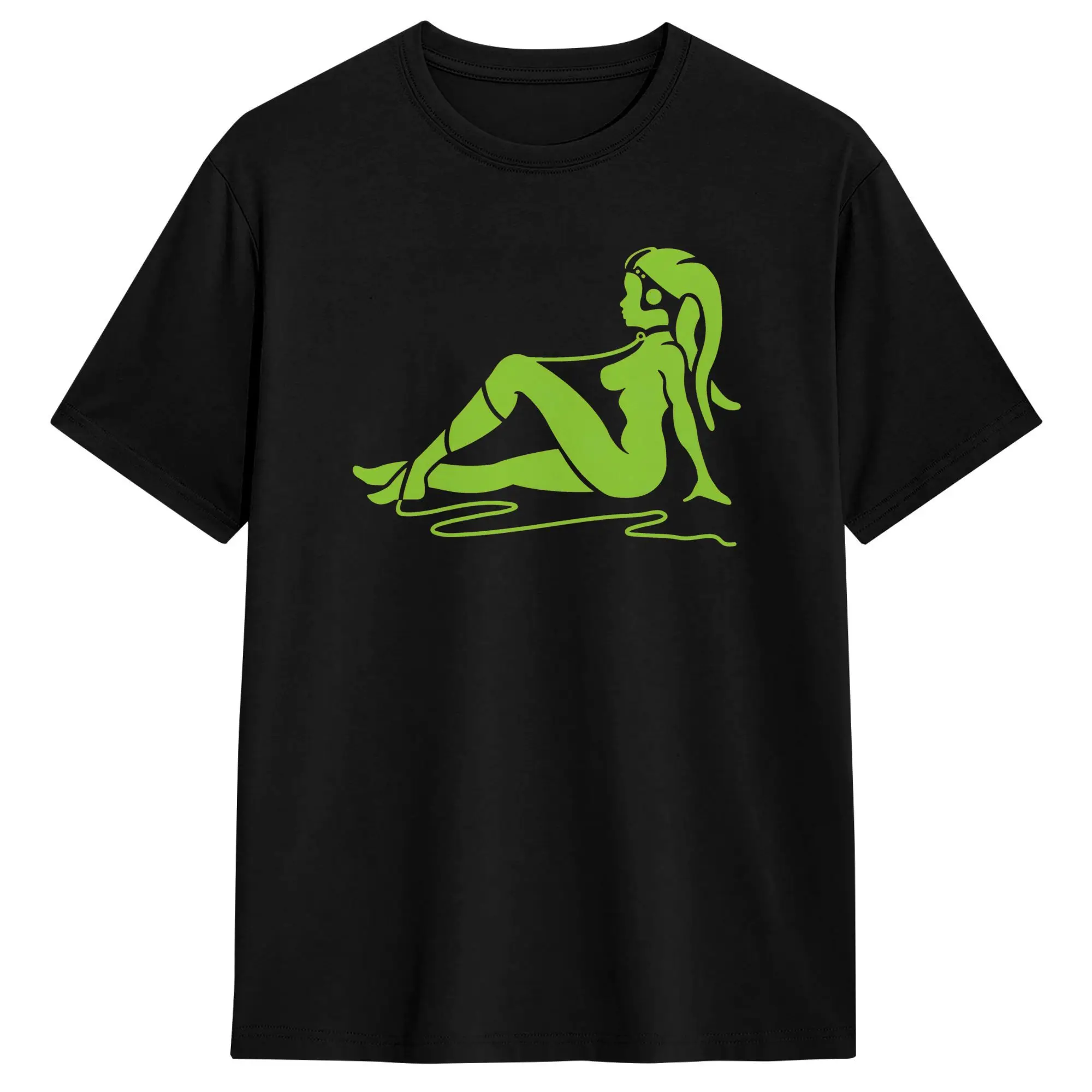 TwiLek Mudflap Girl Stars Movie T Shirt Men's  Cotton Vintage T-Shirts Crew Neck  Tees Short Sleeve Clothes Gift Idea