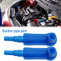 2Pcs Brake Bleeder Socket Rubber ABS Portable Professional Blue Kit Durable Car Accessories High Quality Tubing Fittings