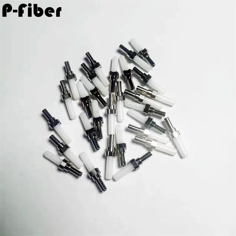 SC LC ceramic ferrule 100pcs500pcs1000pcs SC/APC optical fiber ferrule SM for connector 125um-127um MM with metal holder P-fiber