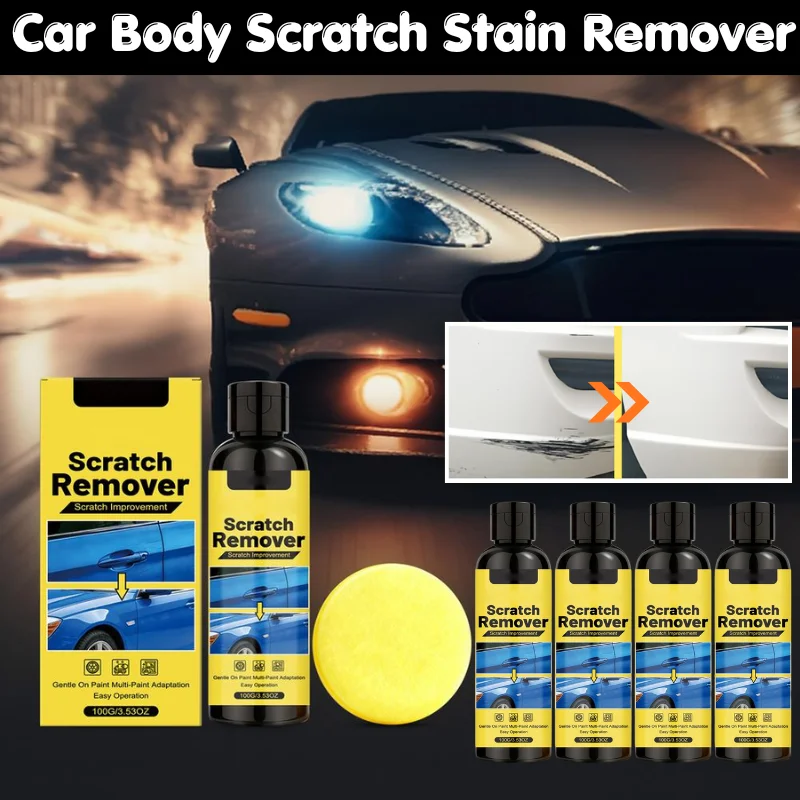 Car Scratch Repair Polishes Repair Kit For Daily Effective Maintenance Universal Car Body Scratch Stain Remover Car Gadgets