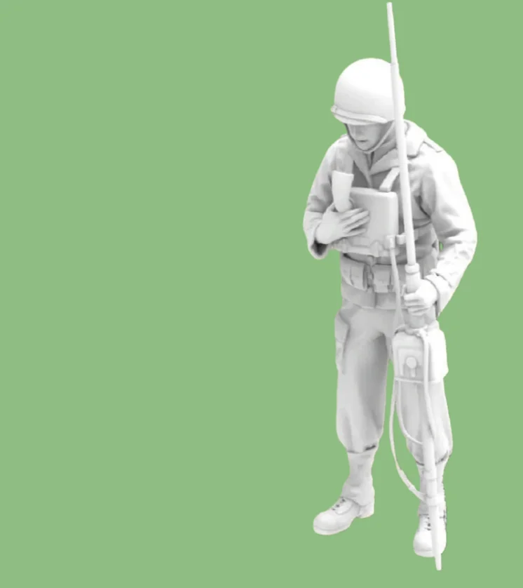 

Масштаб 1/35, литая под давлением фигурка из смолы, комплект модели, инженеры США, солдат, которые нужно собранно и раскрасить самостоятельно