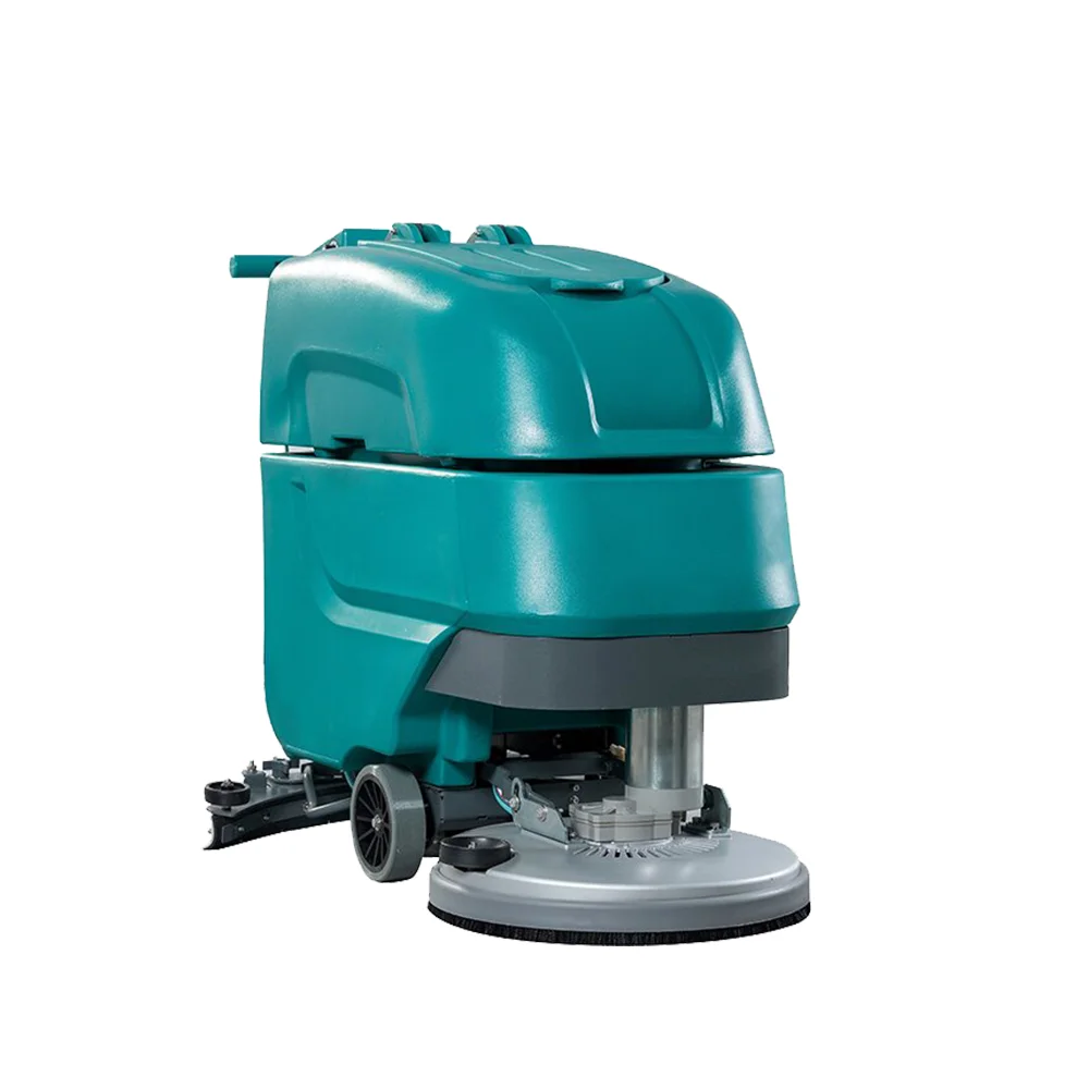 High Quality Hand Push Electric Floor Scrubber Self-propelled Automatic Big Water Tank  Floor Washing Machine for Market Hotel