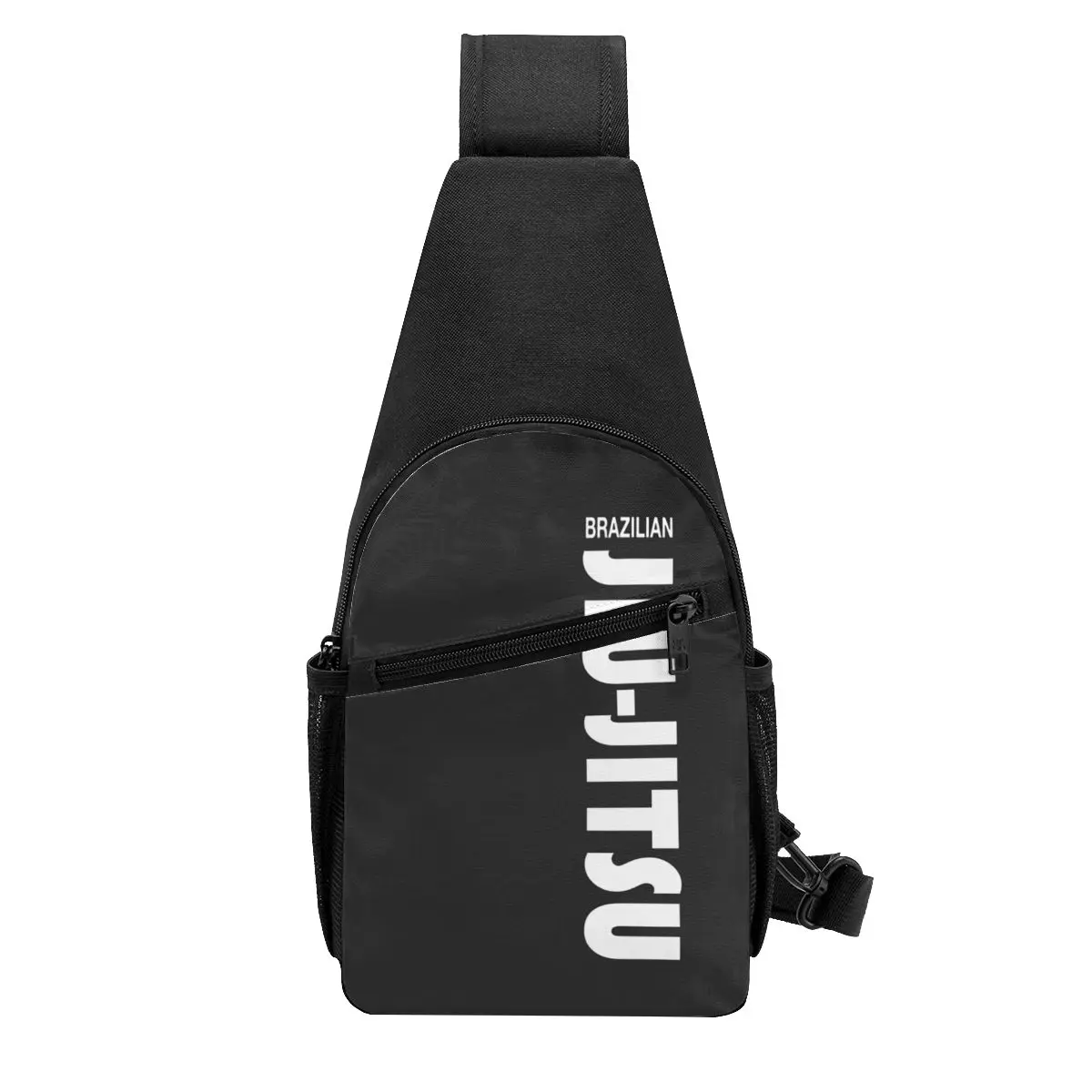 Brazilian Jiu Jitsu BJJ Chest Bag Men Sling Crossbody Backpack Chest Bag Traveling Hiking Daypack Shoulder Bag