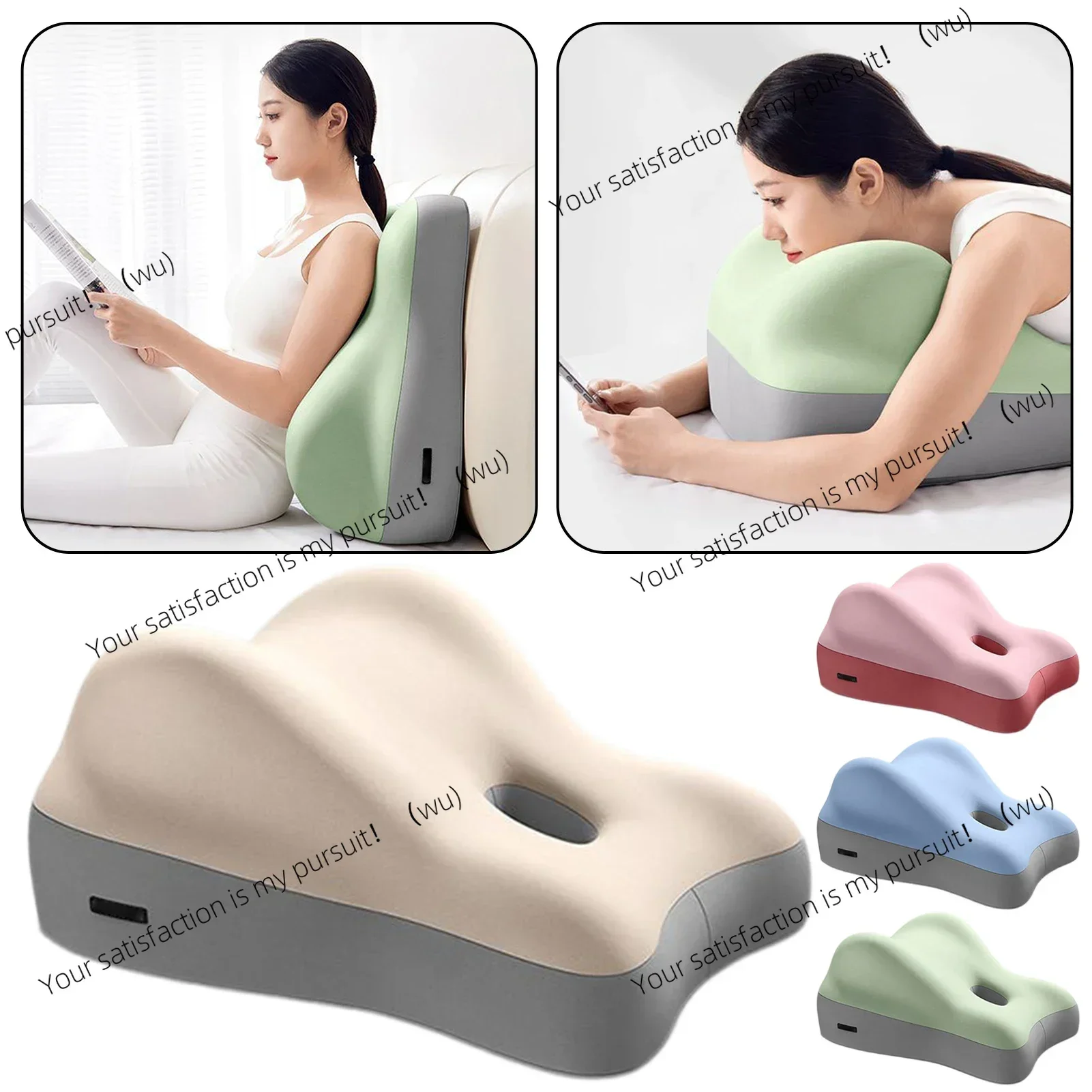 Ergonomic Adult Waist Pillow, Sofa Cushion, Abdominal Pillow, Car Waist Support