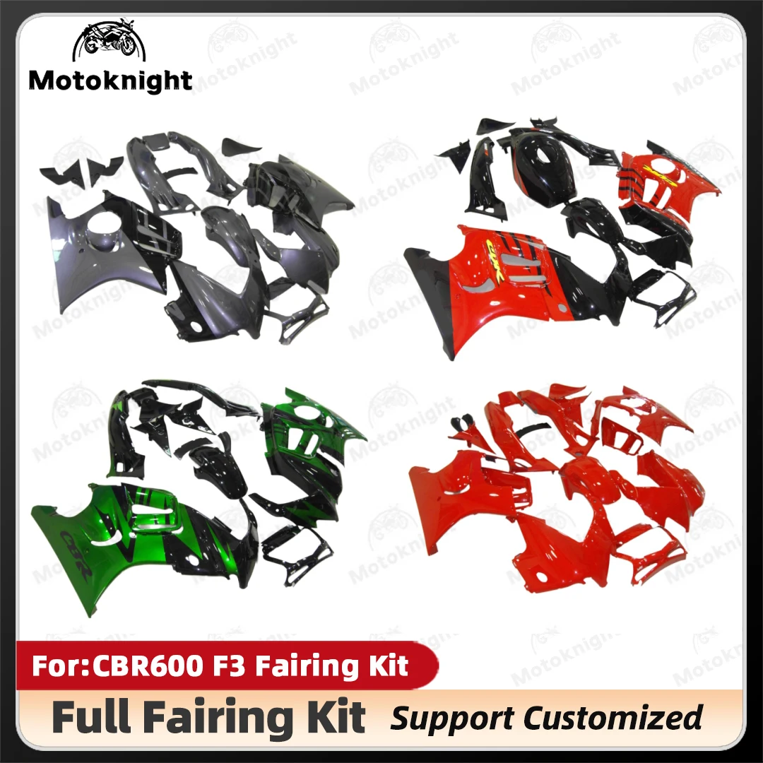 

Motorcycle Injection mold full Fairing kit fit For HONDA CBR600F3 CBR600 CBR600F F3 1995 1996 95 96 Bodywork Body fairings Kits