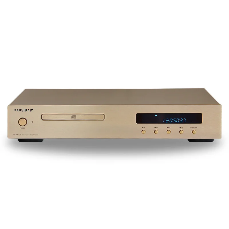 AV400CD Pure CD Player HiFi Home Lossless Music USB Bluetooth Vinyl Tube Disc Player Record Turntable