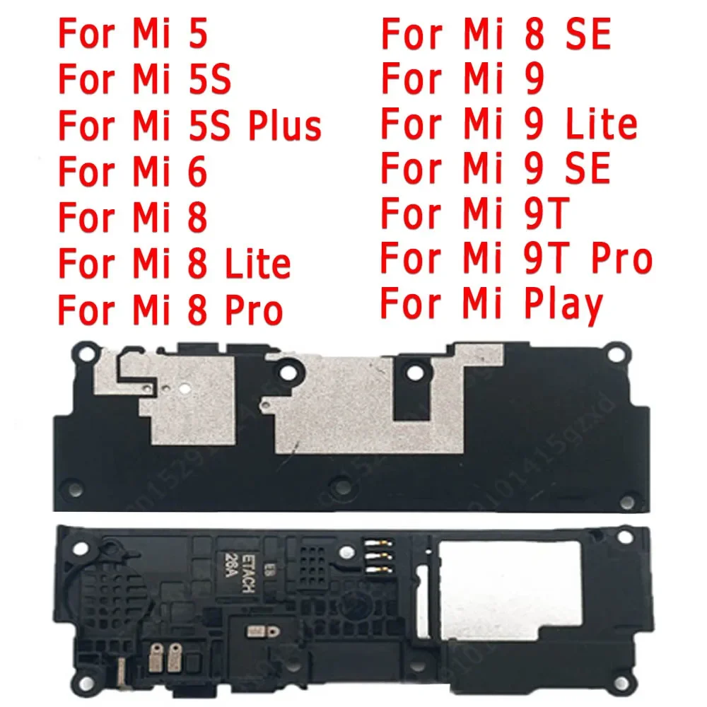 

Loud Speaker For Xiaomi Mi 6 8 Lite 9 SE 9T Pro 5 5S Plus Play Buzzer Ringer Board Bottom Sound Module Bell Loudspeaker