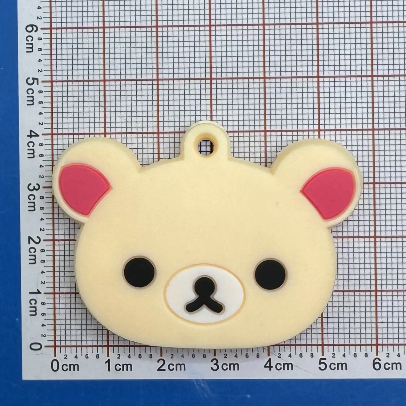 Niedlicher Cartoon Rilakkuma Weicher Silikon-Schlüsselanhänger, Kreativer Schlüsselbund, Nischen-Mode, Dekorative Schutzhülle – Detail 8