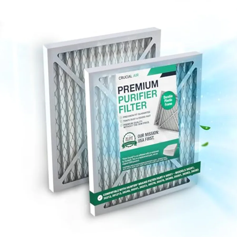 

Purifier 2 Filters Compatible with Hunter® Brand Filter Part # 30931 Models 30201, 30212, 301213, 30240, 30241, 30251, 30378, 3