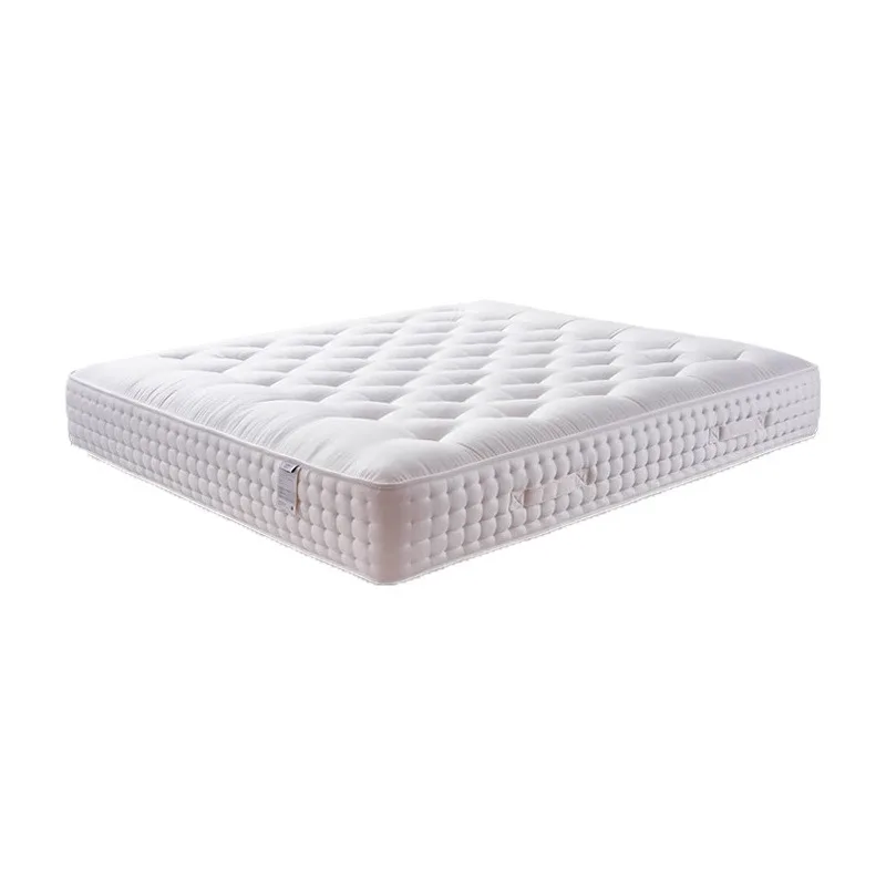 Handmade mattress wool camel wool glue-free double-layer mini spring ponytail hair hand-pulled buckle Simmons mattress