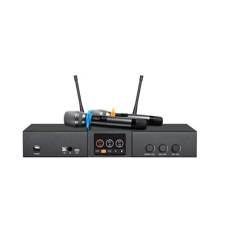 High Performance Professional Grade  3-in-1 Power Amplifier for Live Music and Pro Sound System